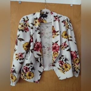 Love Tree floral blazer, size medium